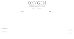 Desktop Screenshot of oxygenmodels.com